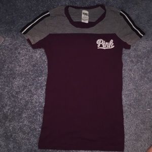 Tight Victoria secret pink t-shirt